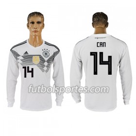 Camisetas Alemania Can 14 Primera Equipacion Mundial 2018 Manga Larga